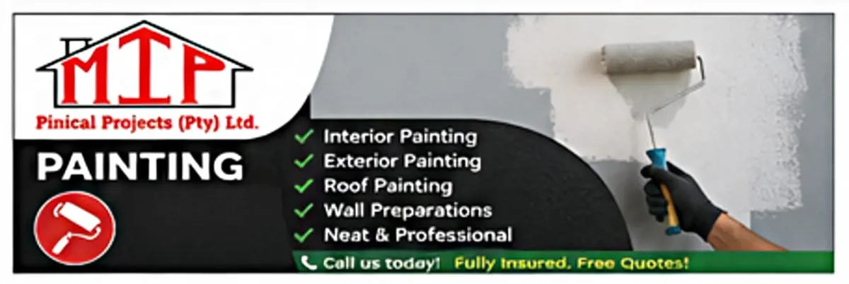 MIP Pinnacle Projects Painting services flyer